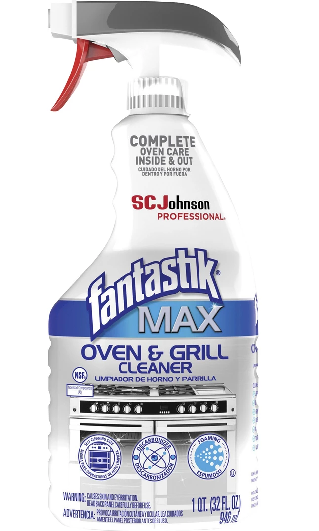 Fantastik Max Oven And Grill Cleaner, 32 Fluid Ounces 3 Fantastik Max Oven And Grill Cleaner, 32 Fluid Ounces