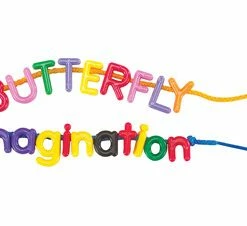 *Non-Branded Childcraft Uppercase And Lowercase Letter Bead Set, 576 Pieces -schoolspecialty store 205822 ecommfullsize