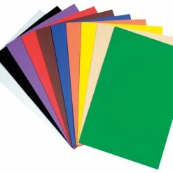 Wonderfoam Non-Toxic Foam Sheet, 12 X 18 In, Assorted Bright Color,Set Of 10