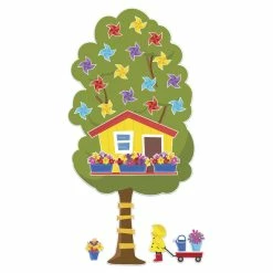 Eureka Teachable Town Tree House Bulletin Board Set -schoolspecialty store 2090032 B ecommfullsize