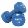 Power Systems Power System Deluxe Vinyl Dumbbells, 12 Pounds, Blue, Pair 1 Power Systems Power System Deluxe Vinyl Dumbbells, 12 Pounds, Blue, Pair -schoolspecialty store 2093210 A ecommfullsize