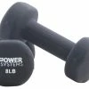 Power Systems Premium Neoprene Dumbbells, 8 Pounds, Black -schoolspecialty store 2094325 A ecommfullsize