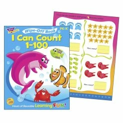 TREND Enterprises, Inc. Trend Workbook I Can Count 1 To 100, Grades PreK To K -schoolspecialty store 2098958 B ecommfullsize