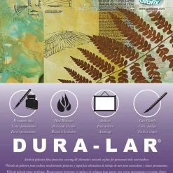 Grafix Dura-Lar Clear Film, 9 X 12 Inches, 0.003 Inch Thickness, 25 Sheets