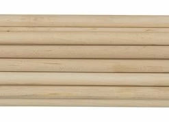Creativity Street Natural Wood Dowels, 0.375 X 12 Inches, Pack Of 12