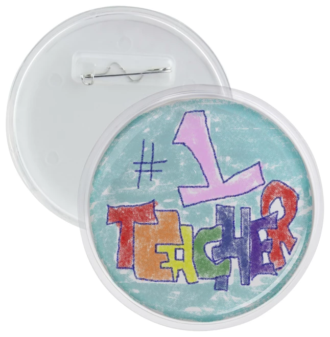 Neil Enterprises Snapins Acrylic Snap Together Round Children Craft Button, 3 In, Pack Of 12 4 Neil Enterprises Snapins Acrylic Snap Together Round Children Craft Button, 3 In, Pack Of 12 - Image 2