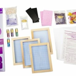 Arnold Grummer Dip Into Papermaking Classroom Kit, 5-1/2 X 8-1/2 Inches