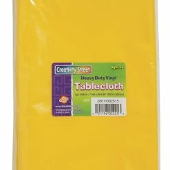 Creativity Street Jumbo Messy Mat, 38 X 80 Inches, Yellow