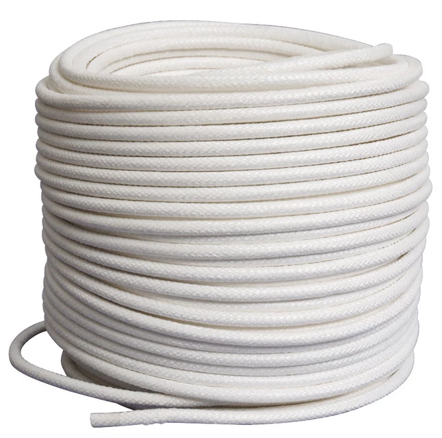 Pepperell Braiding Coiling Cord, 3/4 In X 50 Ft Roll, White 3 Pepperell Braiding Coiling Cord, 3/4 In X 50 Ft Roll, White