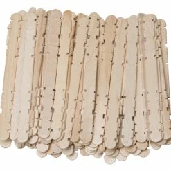 Creativity Street Notched Action Stick For Building, 4-1/2 In, Pack Of 1000