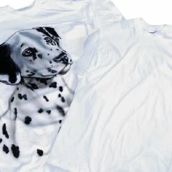 Gildan Heavyweight Cotton-Blend T-Shirt, Crew Neck, Medium, White