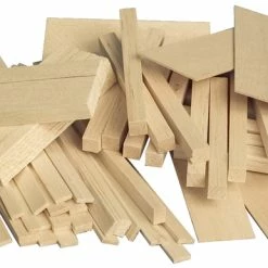 Midwest Products Project Woods Balsa Economy Bag, Assorted Sizes