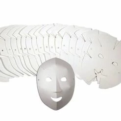 Roylco Folding Fun Masks, 8-1/4 X 10-1/2 Inches, Pack Of 40