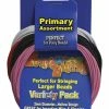 Pepperell Braiding Flexible Non-Toxic Pony Bead Lacing, 6 Ft, Assorted Primary Color 1 Pepperell Braiding Flexible Non-Toxic Pony Bead Lacing, 6 Ft, Assorted Primary Color -schoolspecialty store 408833 ecommfullsize