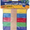 Creativity Street Wood Craft Stick, 4-1/2 X 3/8 X 1/12 Inches, Pack Of 150 -schoolspecialty store 411173 A ecommfullsize