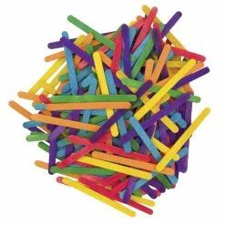 Creativity Street Wood Craft Stick, 4-1/2 X 3/8 X 1/12 Inches, Pack Of 150 -schoolspecialty store 411173 B ecommfullsize