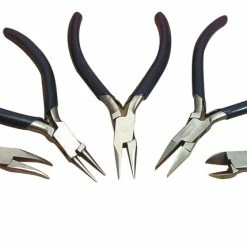 *Non-Branded Imported Box Joint Plier Kit With Plastic Case, 5-1/4 Inches, Pack Of 5