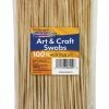 Creativity Street Cotton Art/Craft Swab With Wood Shaft, 6 In, Pack Of 100 -schoolspecialty store 446804 A ecommfullsize