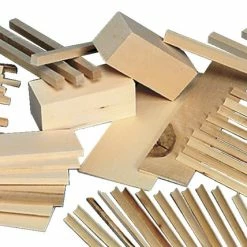 Saunders Wood Scrap Bag, Assorted Size